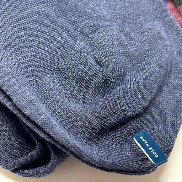 Cole Haan Men’s Dress Socks Multi-Color Cotton Blend 2 Pairs Bundle Shoe Sz 7-12 - Picture 12 of 16